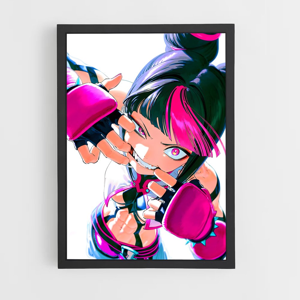 Poster Fighting Spirit – affiche Street Fighter (vue 2)